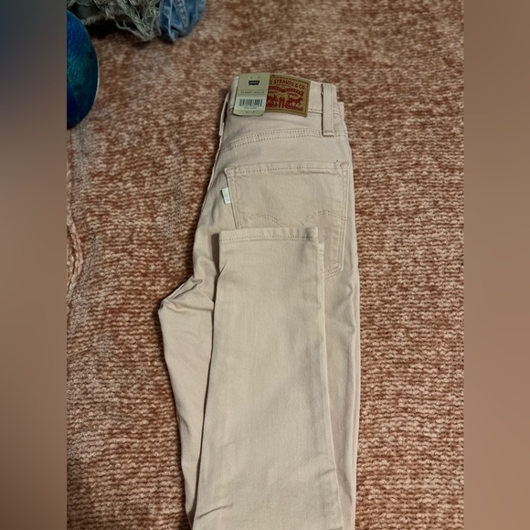 High rise skinny baby pink Levi skinny BRAND NEW ❌ with tag - Picture 3 of 7